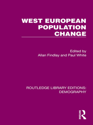 cover image of West European Population Change